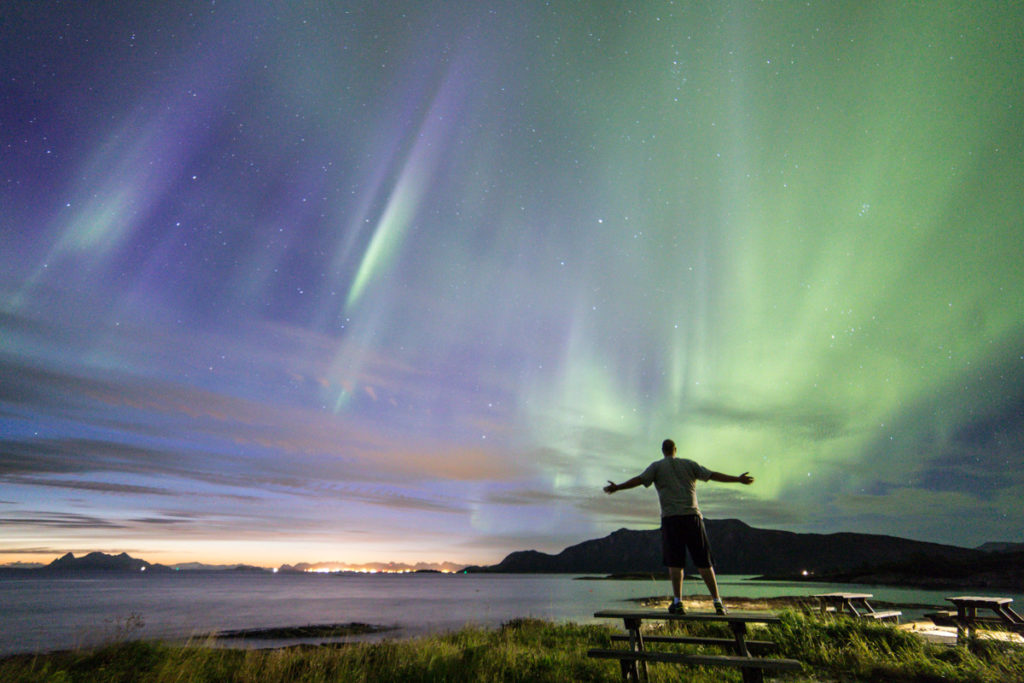 Northern Lights near Bodø (c) Petter Formo