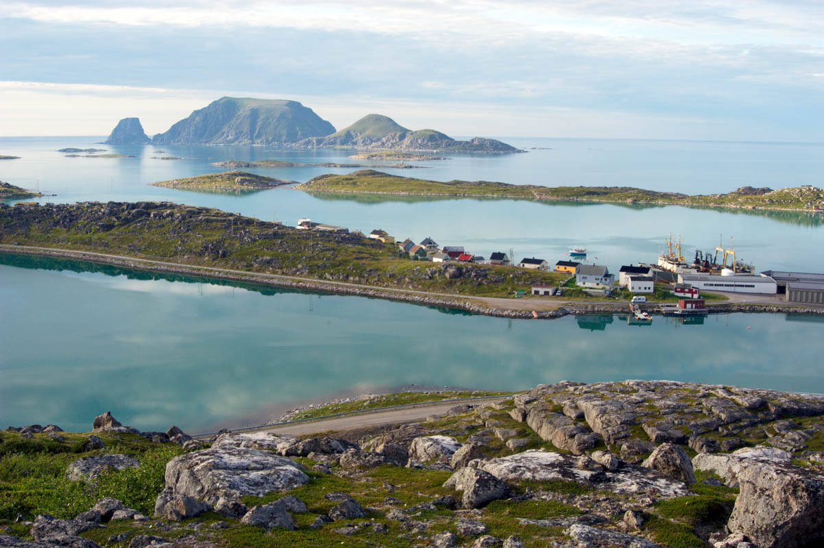 A fishing village close to NordKapp (C) Bjarne Riesto riesto.no