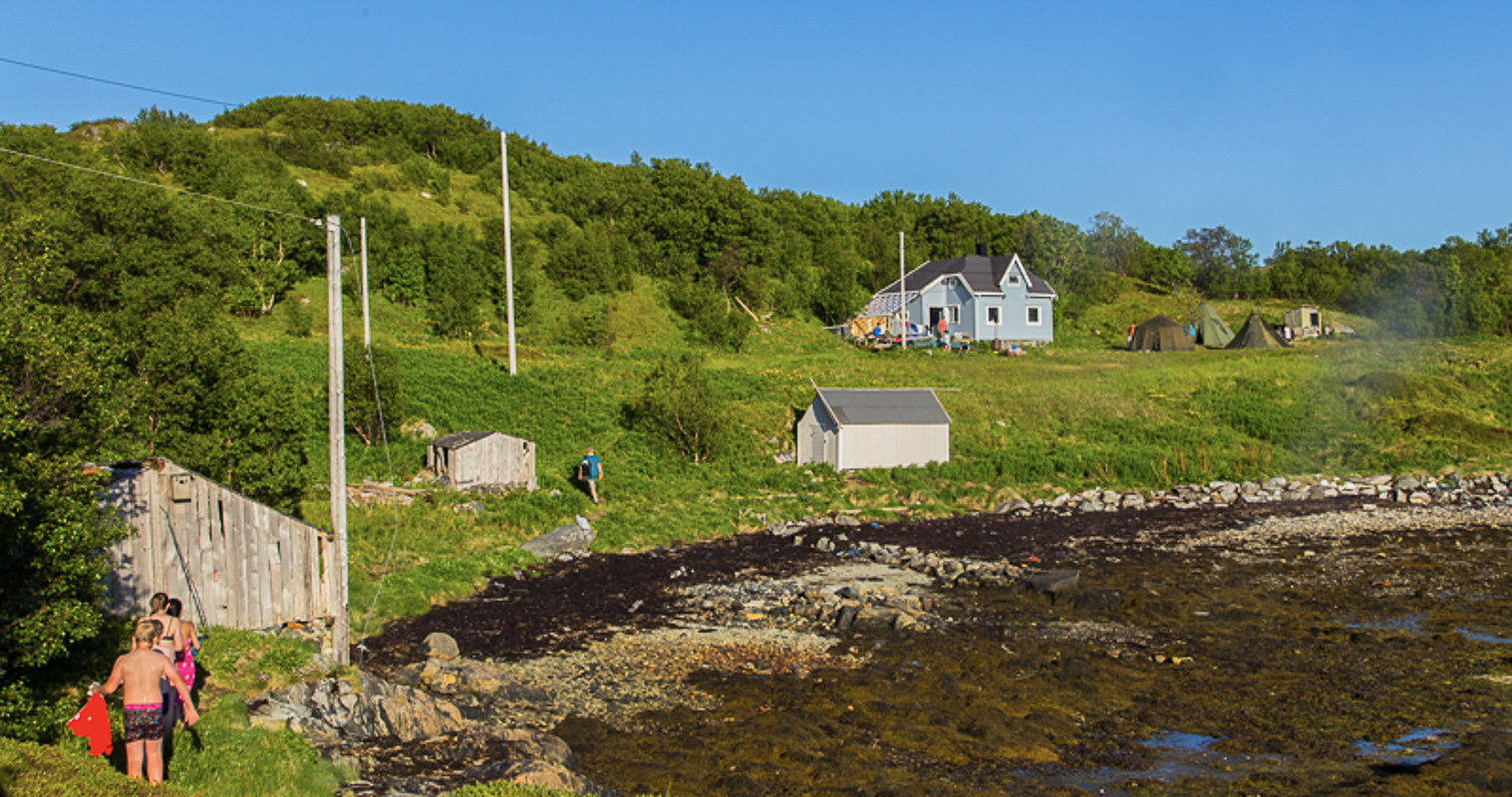 The farm in Hersøya where Jan Baalsrud found shelter (c) Tine Hagelin