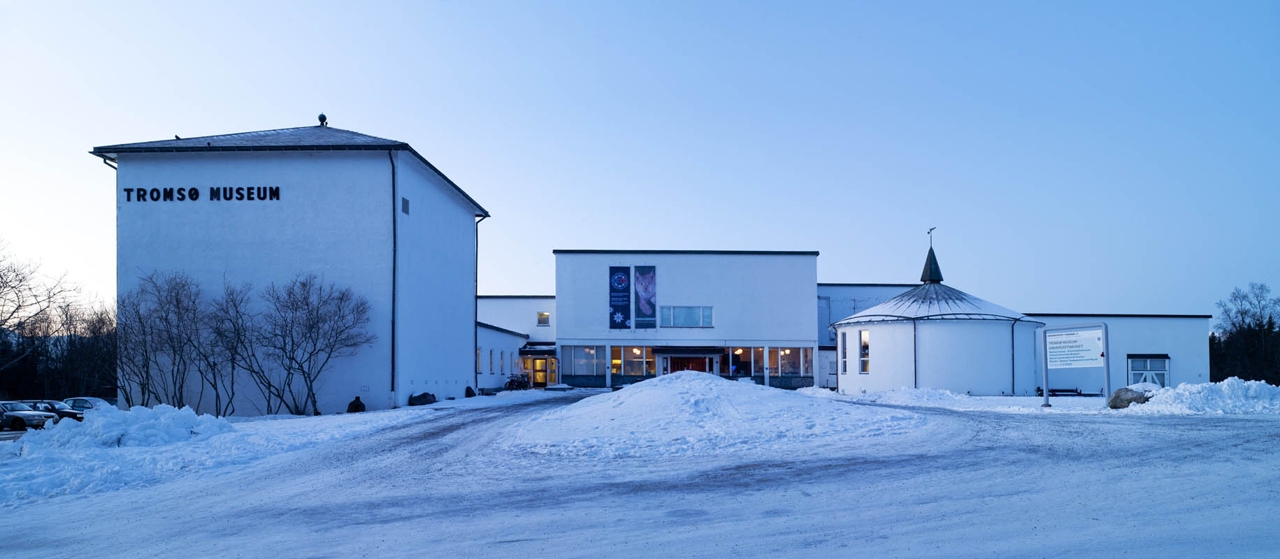 The museum during winter © Tromsø Museum