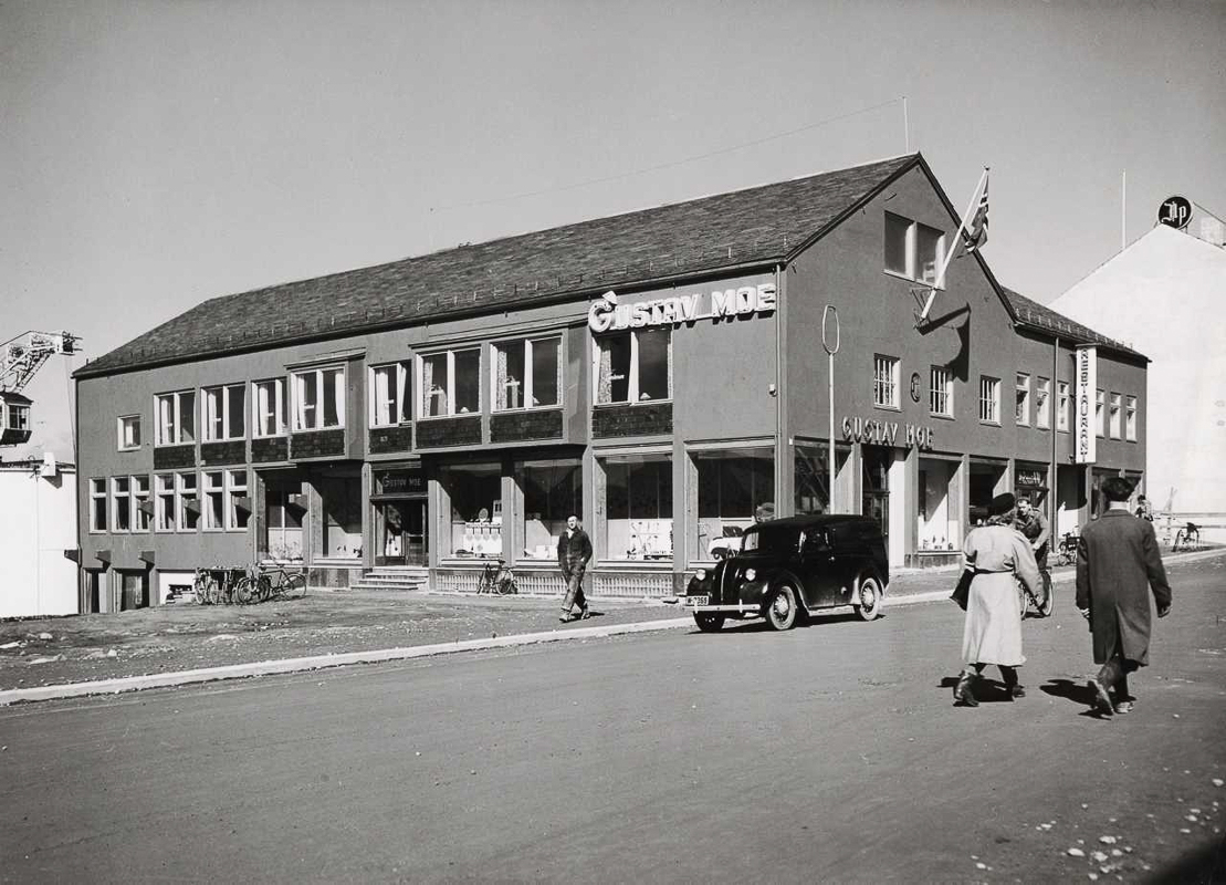 Commercial building in Bodø's downtown. Photograph by Einar Helgesen, used with permission from the National Museum.