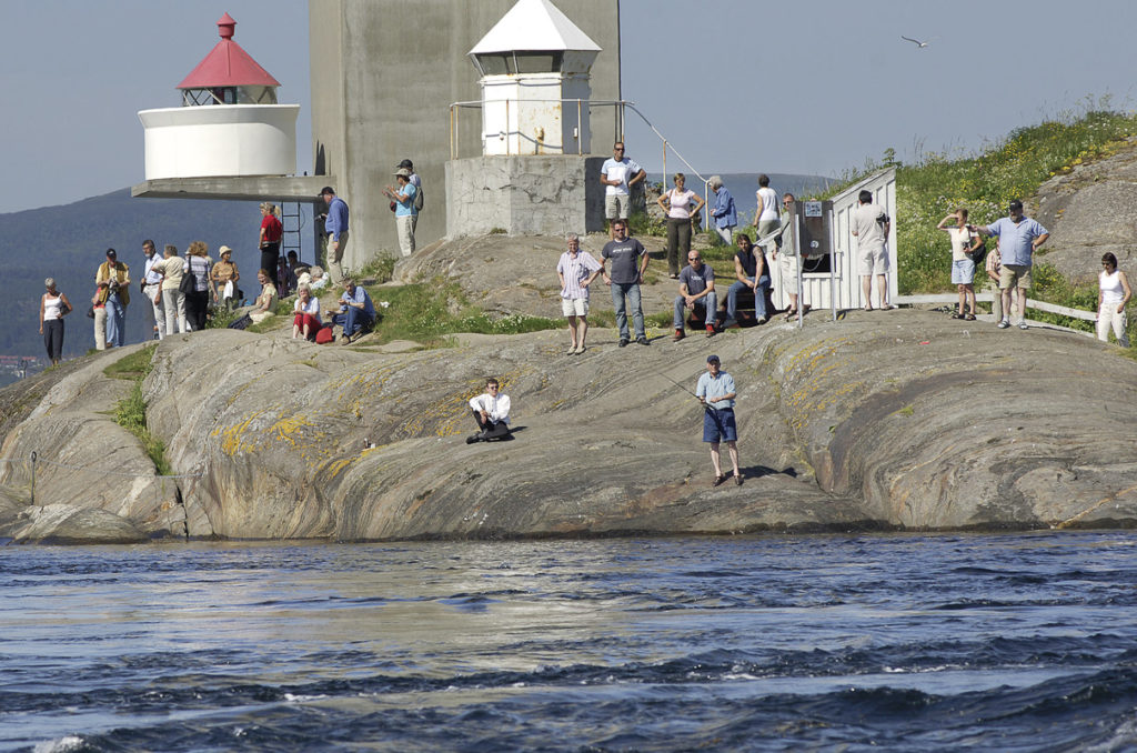 Mennesker ved Saltstraumen