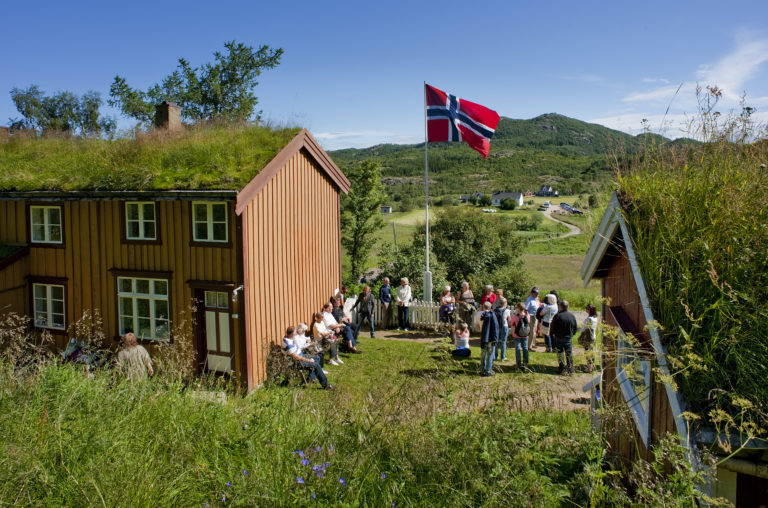 Knut Hamsun's childhood home © Ernst Furuhatt