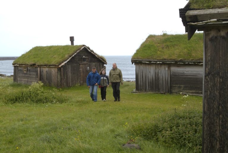 See a classic Finnmark town's scenery that was not destroyed at the end of the war © Trym Ivar Bergsmo