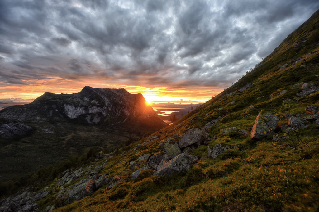 Kuglhornet in the Midnight Sun