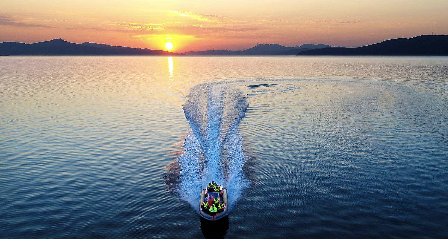 RiB tour on the fjords around Narvik is both fun and beautiful © Michael Ulriksen