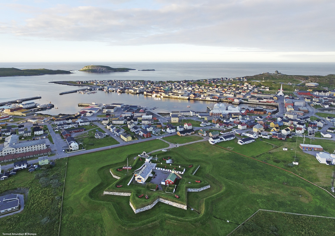Slik så Vardø ut tilbake den dag også. Om du ser bort i fra den moderne bebyggelsen naturligvis. © Biotope
