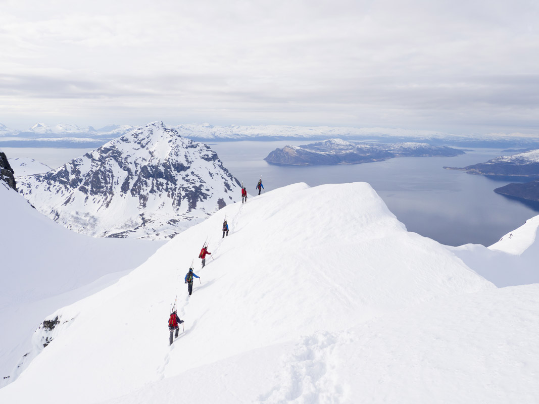 The Harstad / Narvik area is an unknown pearl among ski touring destinations © Kristin Folsland Olsen