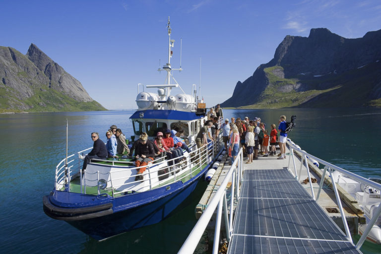 Take that hiking boat into the fjord Kirkesfjorden Bård Løken