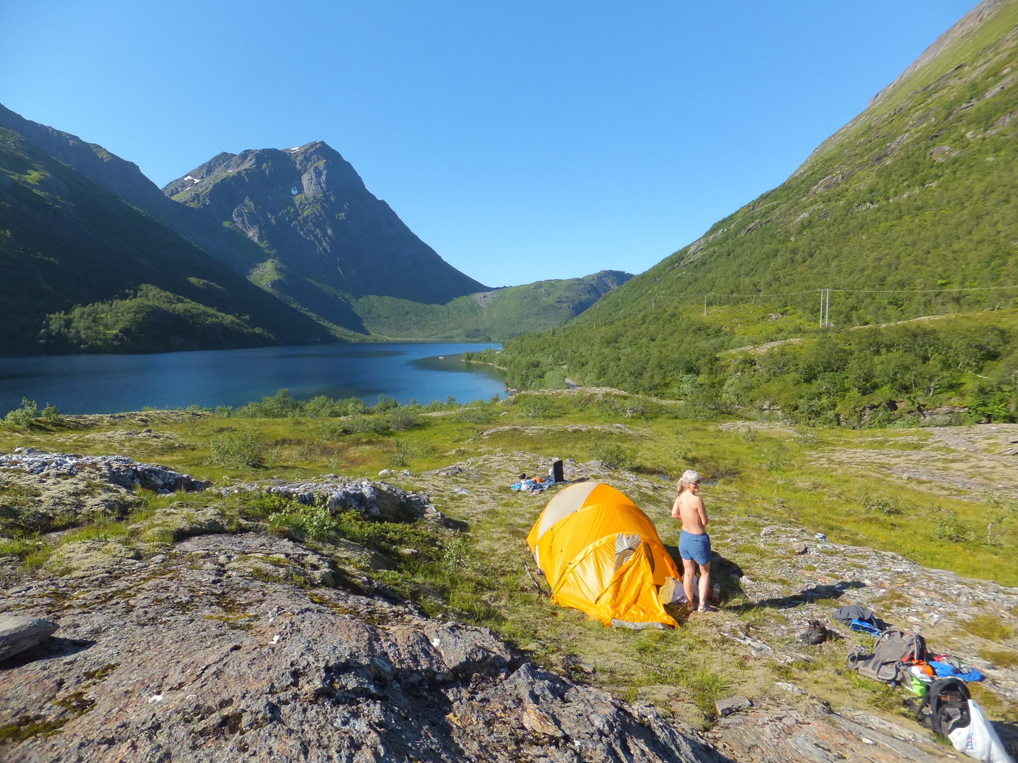 A maximum of 2 nights camping on the same location is allowed © Eirik Alst