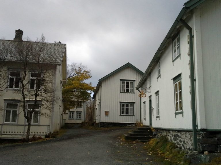The buildings of an old village make up the museum © Norsk fiskeværmuseum Lofoten