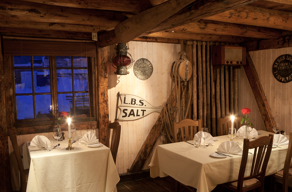 You'll really feel the fishing history around you as you sit down for your meal © Johnny Mazilli/Børsen Spiseri