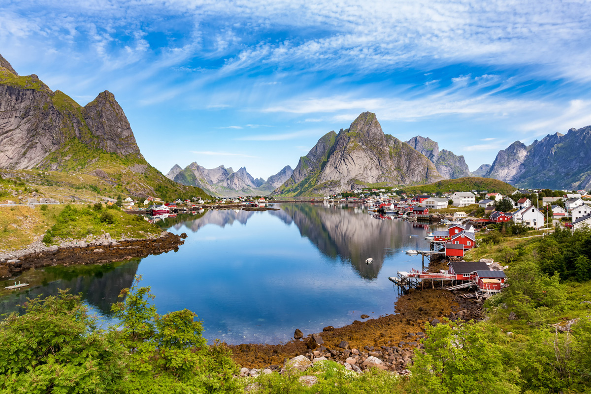Det er få steder i verden som er like vakkert som Reine © Rickard Eriksson