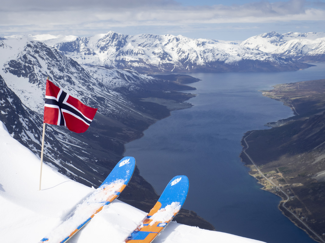 Views of the Lyngen Fjord © Kristin F Olsen