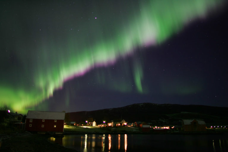 Nordlyset i Harstad © Frank Andreassen