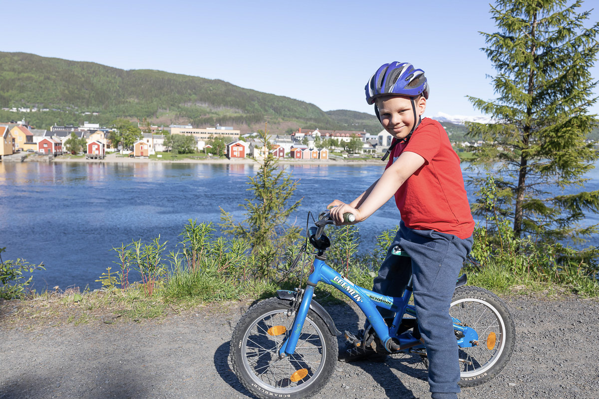 Mye moro i Mosjøen for en åtteåring © Kathrine Sørgård