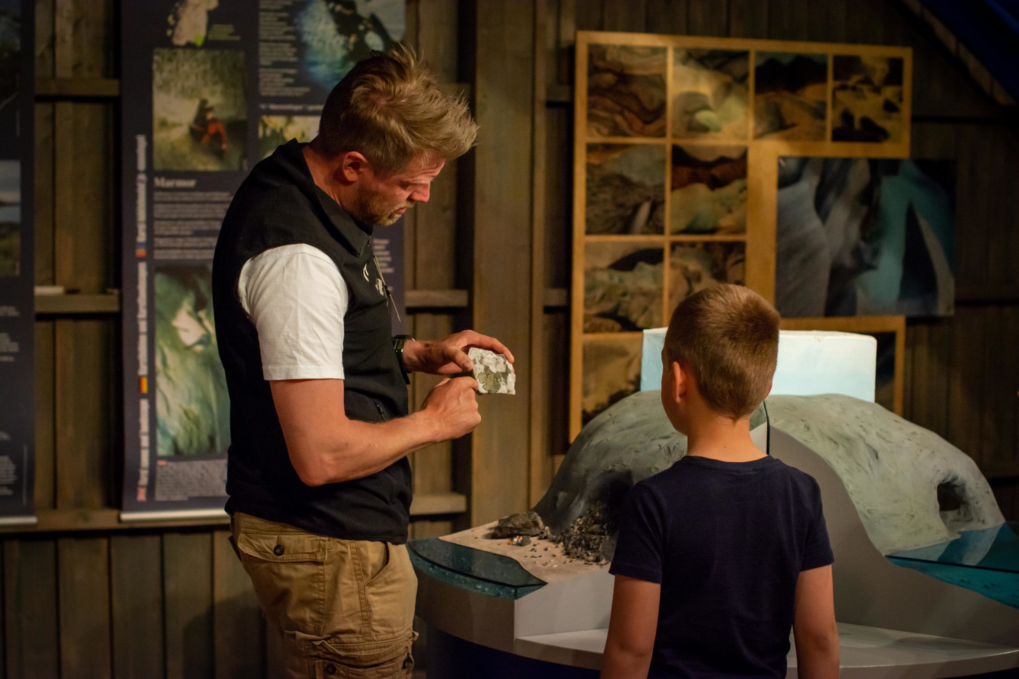 Familievennlige opplevelser på Nordland Nasjonalparksenter. Foto: Laila Ingvaldsen / nordnorge.com