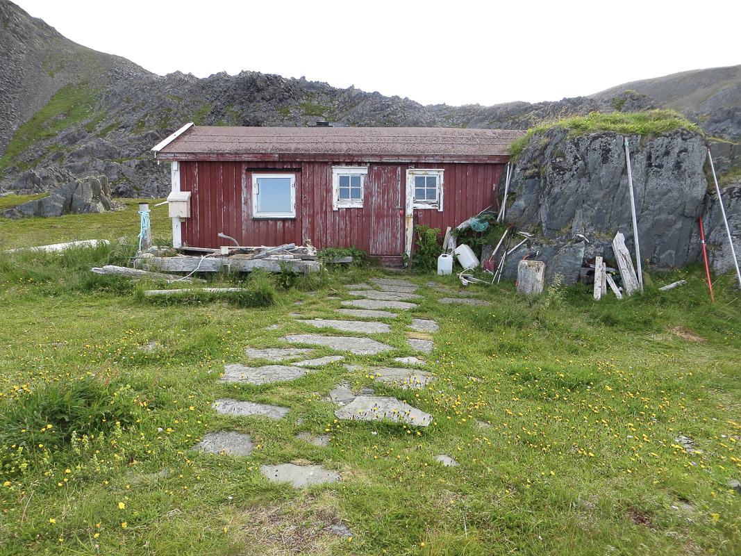 The Bruvollhytta cabin in the bay of Syltevika was used by the partisans (The Partisan Cabin) © Steinar Borch Jensen