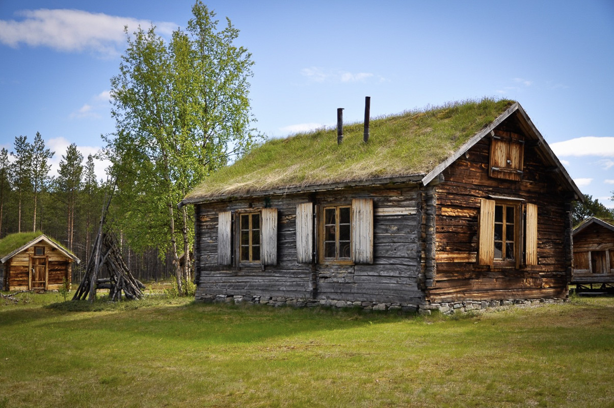 House for sedentary inland Sami © Paula Rauhala/SVD