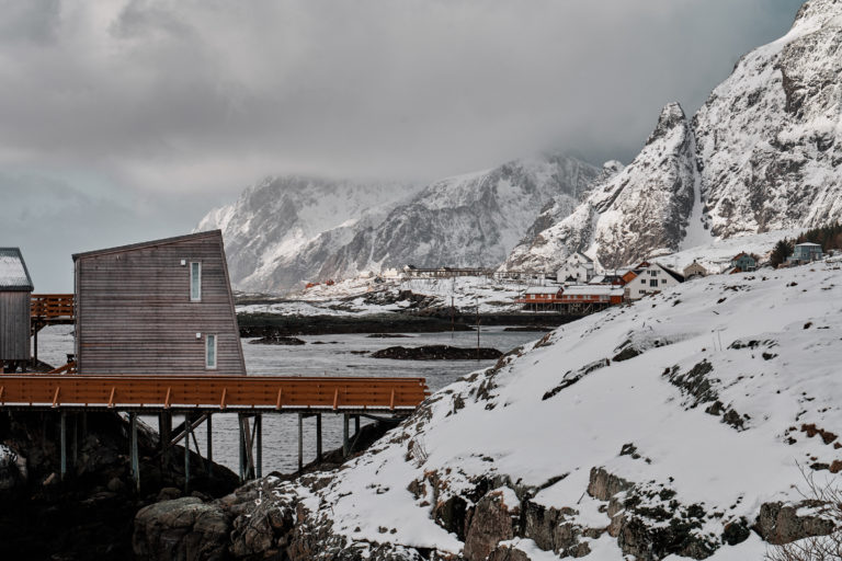 Accommodate in Rorbu at Sørvågen. Photo: Holmen Lofoten