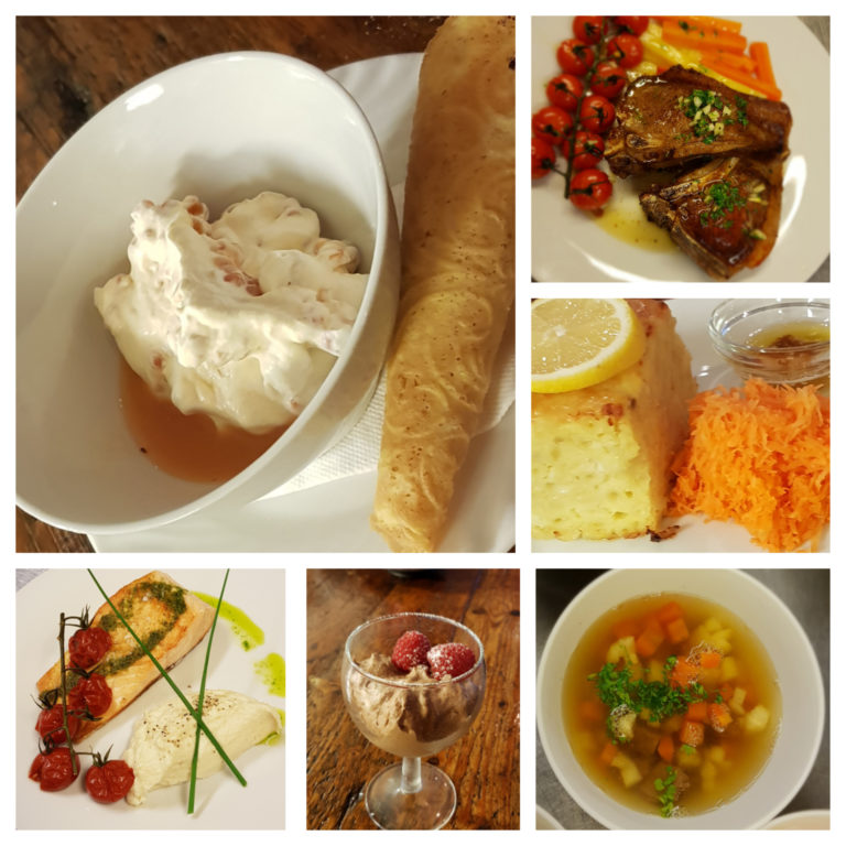 Vi tilbyr både frokost og middagsservering.. Foto: Marmelkroken