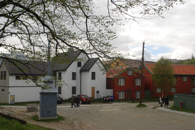 Early summer at Skansen in the oldest part of Tromsø © Knut Hansvold