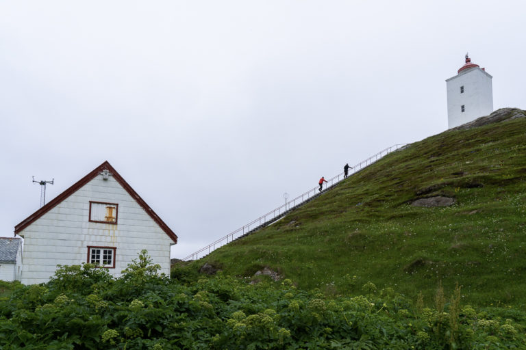 The lighthouse at Fruholmen is the world's northernmost © Frid-Jorunn Stabell/Statens vegvesen