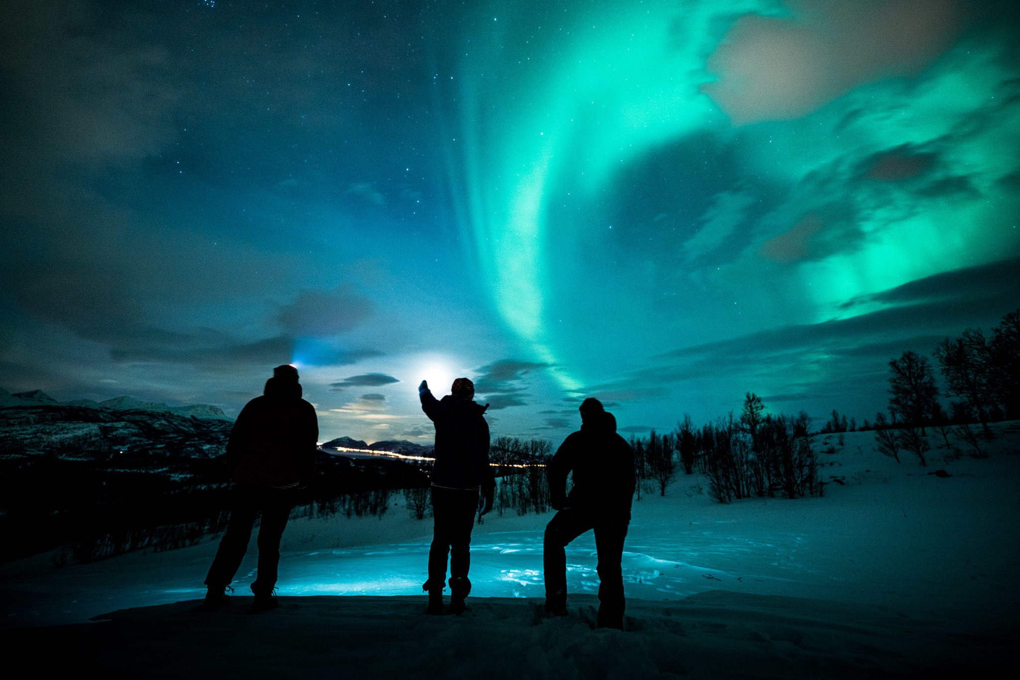 Northern Lights near Tromsø © Kari Schibevaag