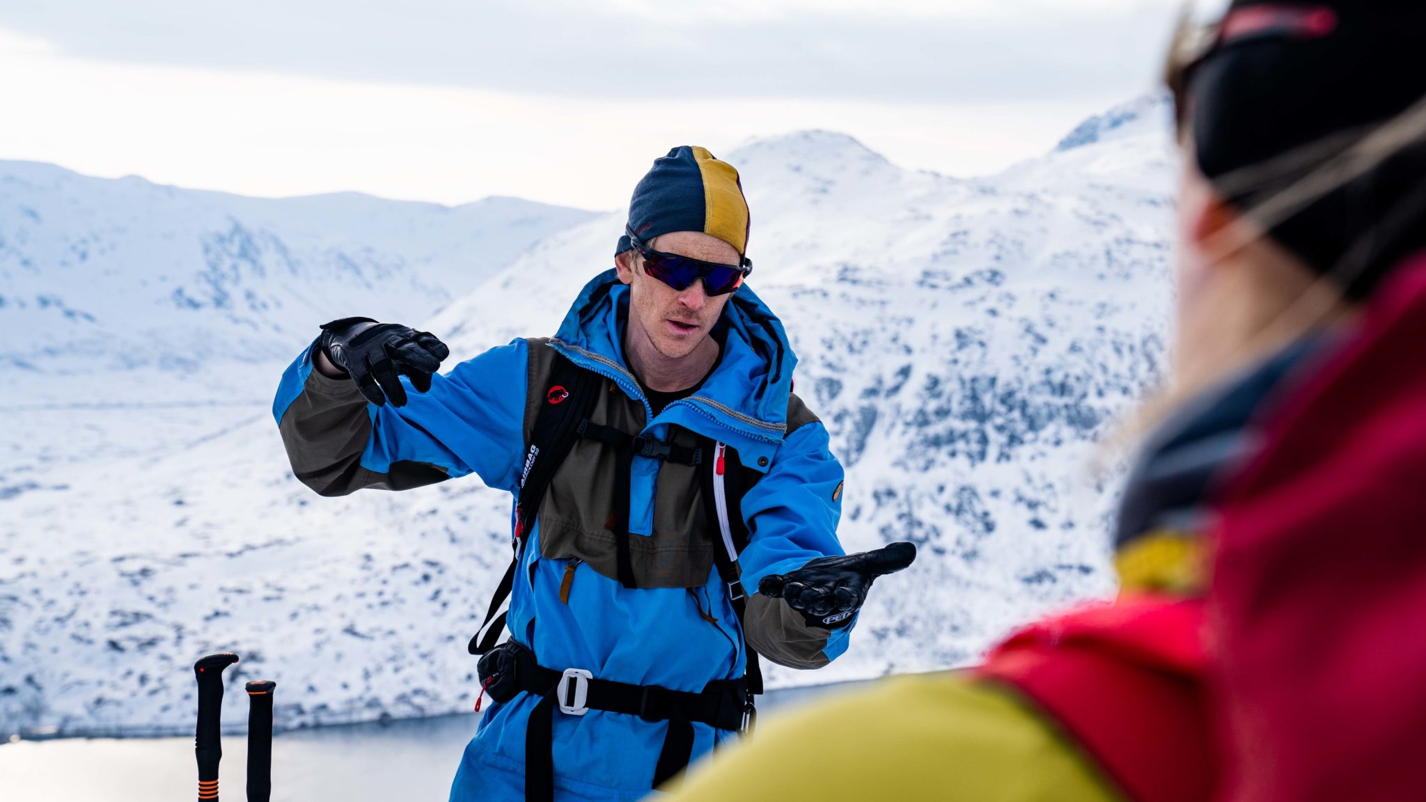 Skivegleder Rasmus Ramstad på Buren utenfor Tromsø© Lars Petter Jonassen / NordNorsk Reiseliv AS