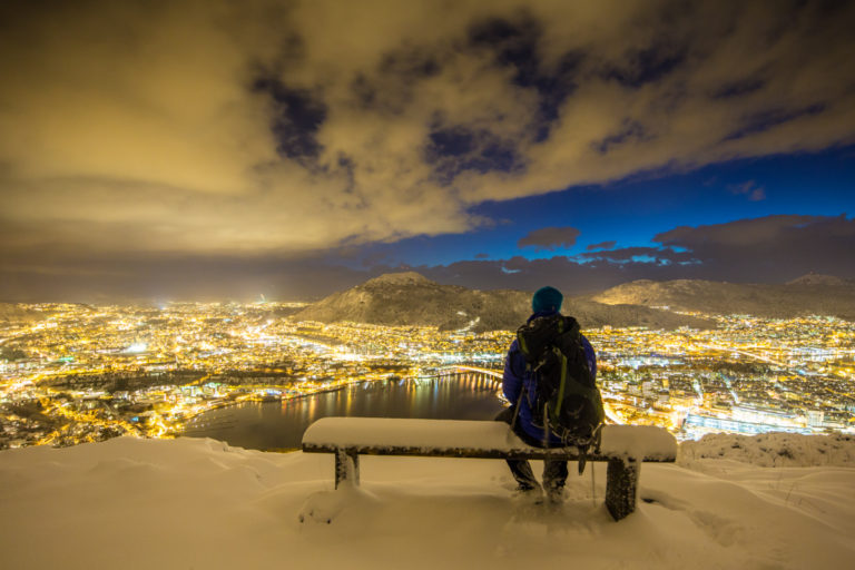 The first snow of the winter © Espen Haagensen/Visit Bergen