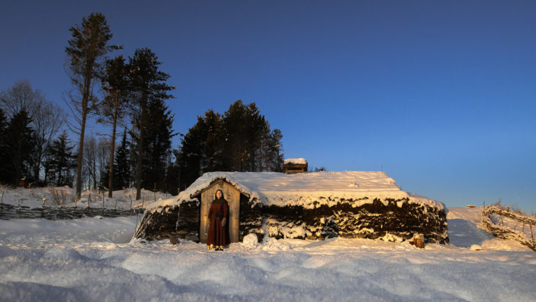 The main building at the Mediaeval Farm of Trondenes © Steve Nilsen