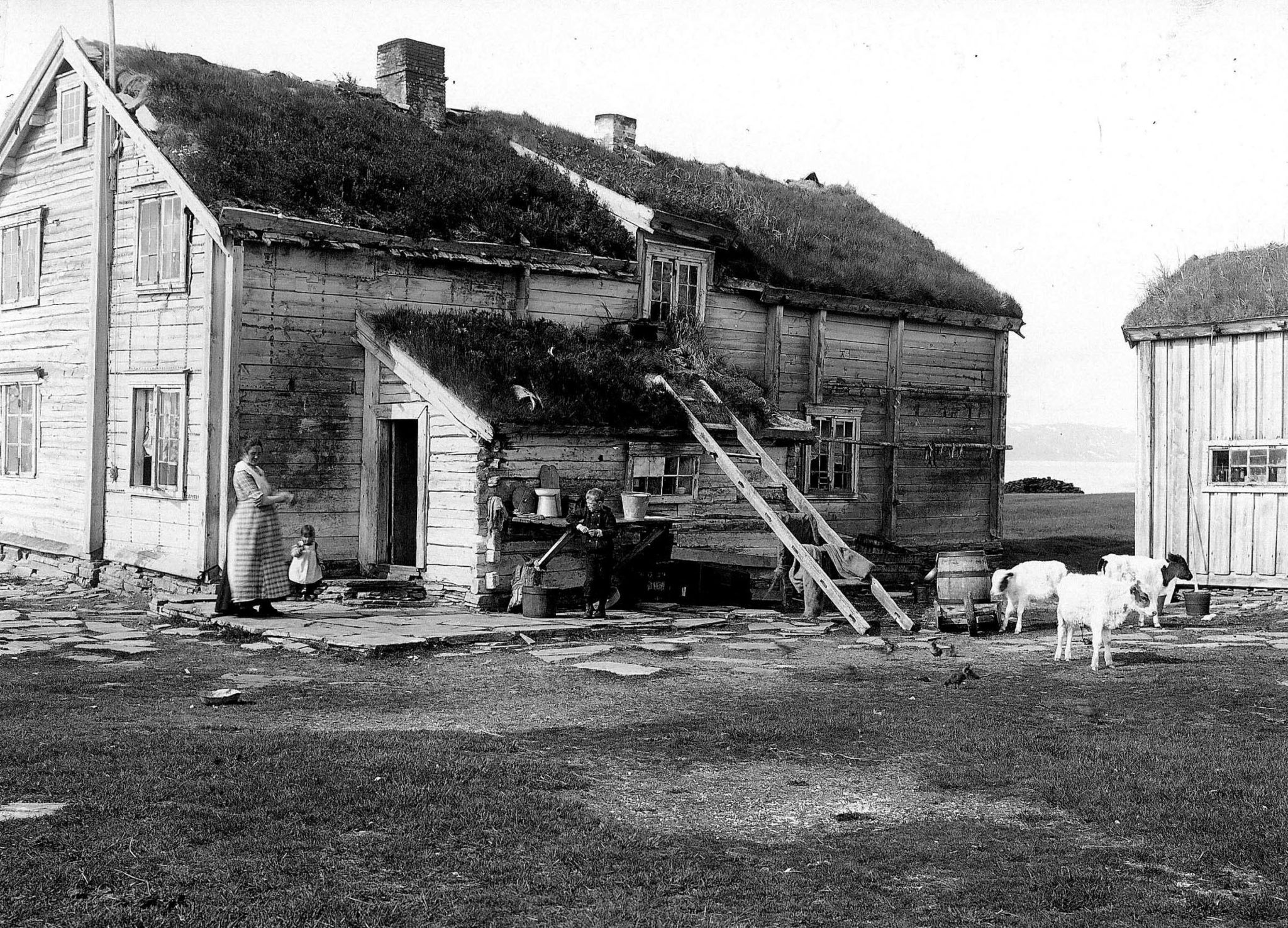 The main building at Tamsøya in 1905 © Tamsøya
