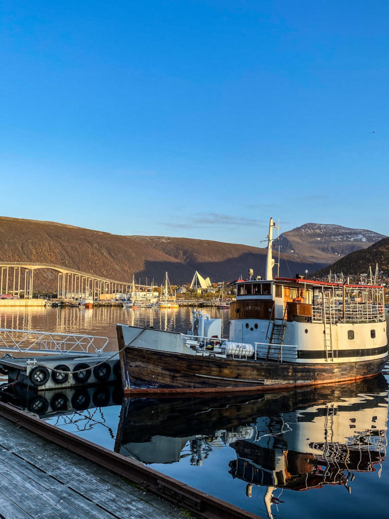 Høstblikk på Tromsøsundet © Knut Hansvold