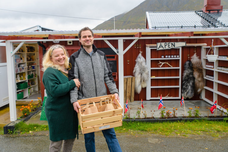 Refsnes sells all the food grown and raised on the surrounding farms © Lars Åke Andersen