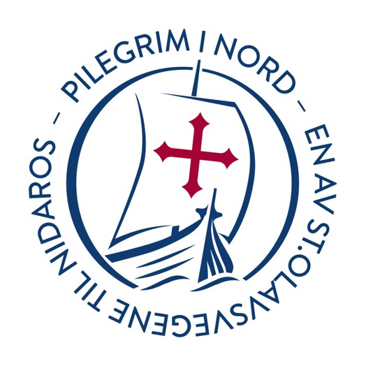 Logo til prosjektet "Pilegrim i Nord" som jobber med realisering av Hålogalandsleia