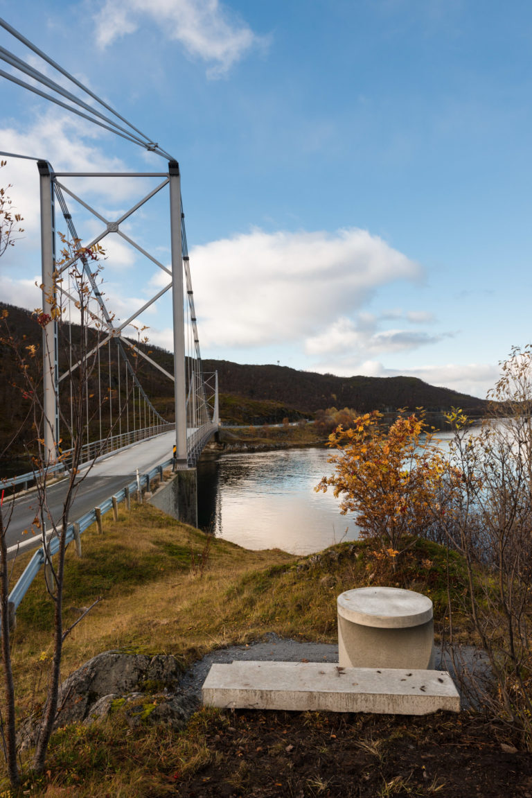 A place to rest on the Straumen bridge © Roger Ellingsen/Statens vegvesen