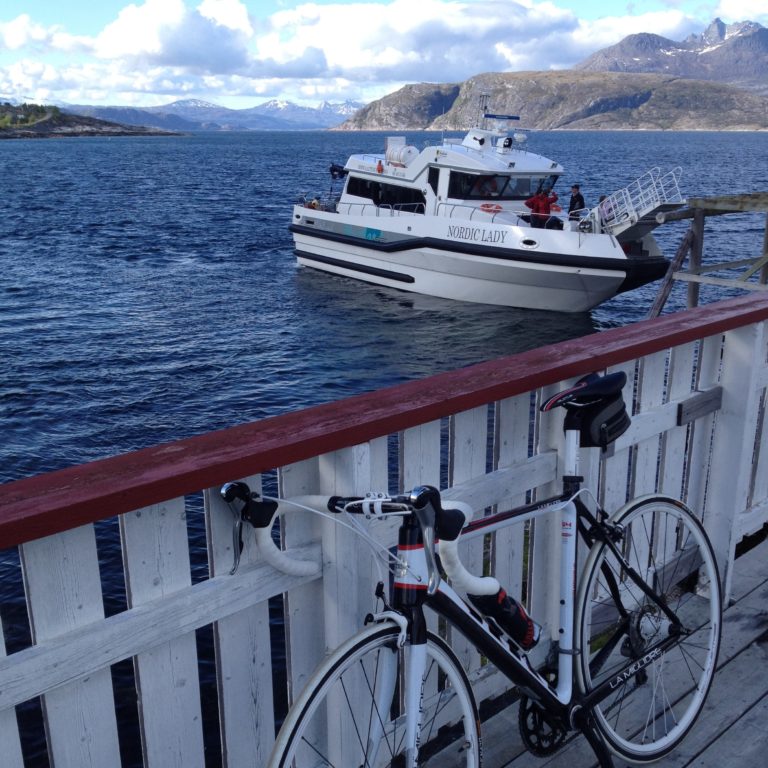 Bring your bike and travel like the locals, onboard the Express Boat. Photo: Roger Johansen / nordnorge.com