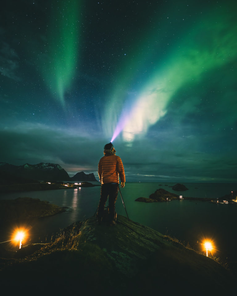 Viewpoint on Senja's outer coast. See who bothered to turn up! © Truls Aasnes IG Truls from Norway