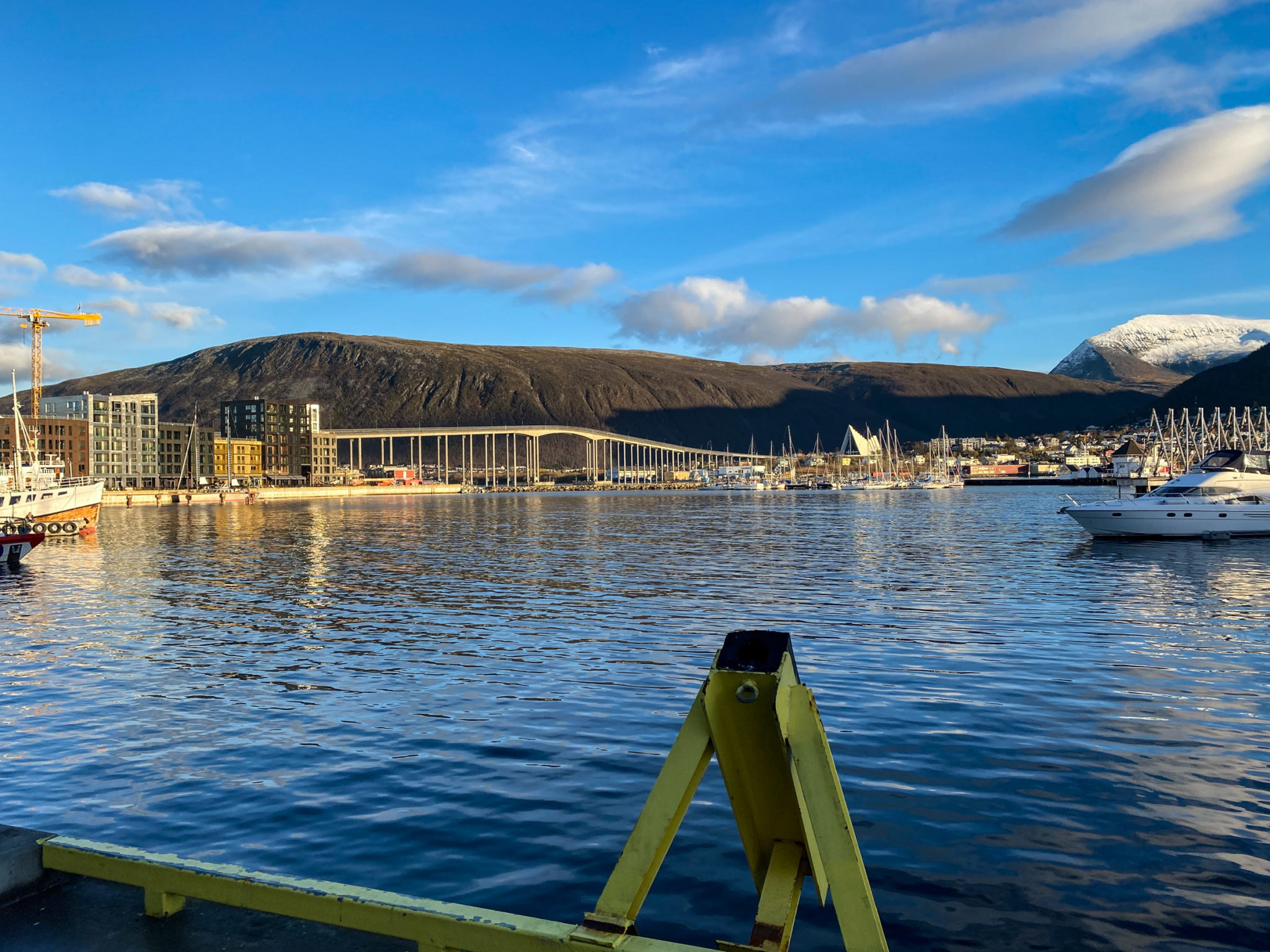 View towards the Tromsø Sound © Knut Hansvold