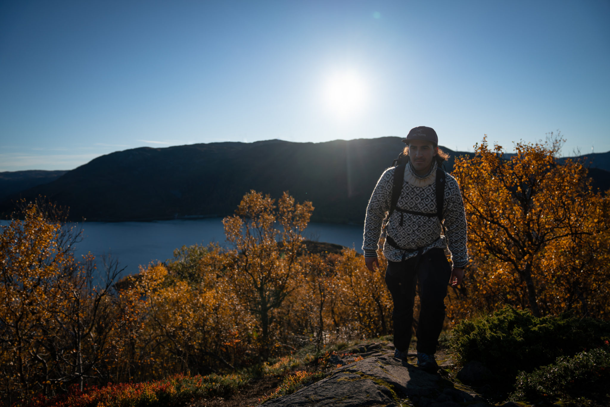 Easy hikes in the autumn landscape. ©Martin Andersen
