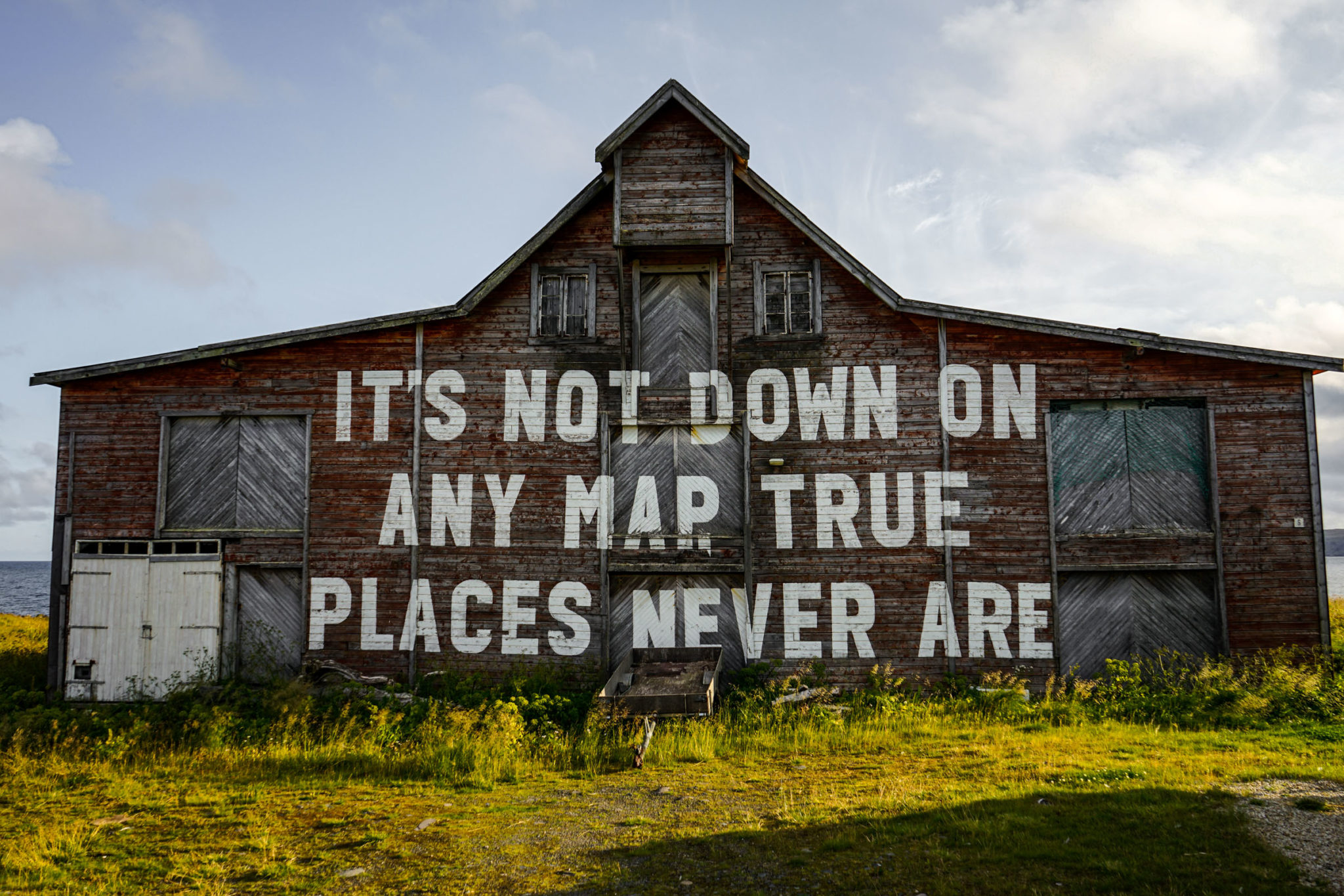 The message is clear in Vardø © Katelin Pell