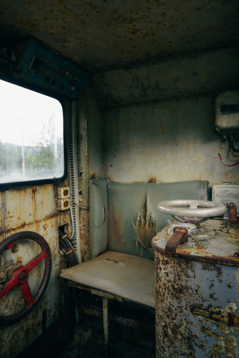 Lokomotivet til malmtoget © Marie Nystad Helgesen