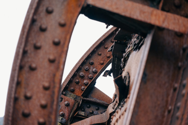 Rustent maskineri i Sulitjelma © Marie Nystad Helgesen