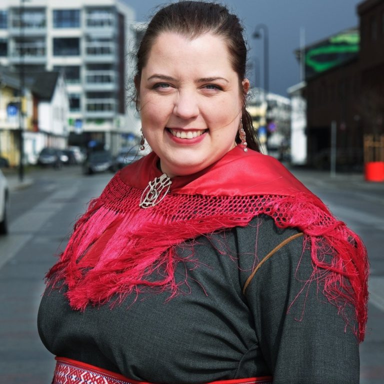 Maria Hernes, samisk koordinator for Bodo2024. Foto: Helge Lyngmo