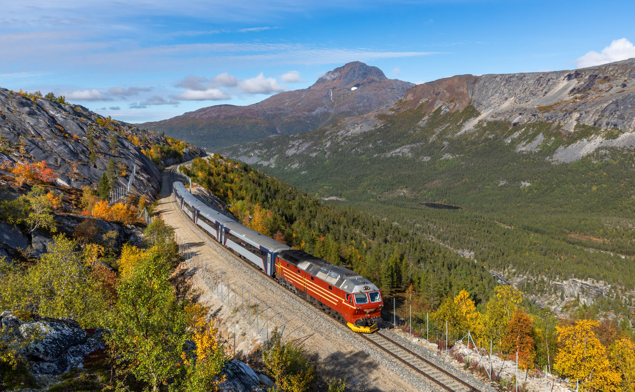 Nordland Railway at Lønsdal. Photo: David Gubler / SJ