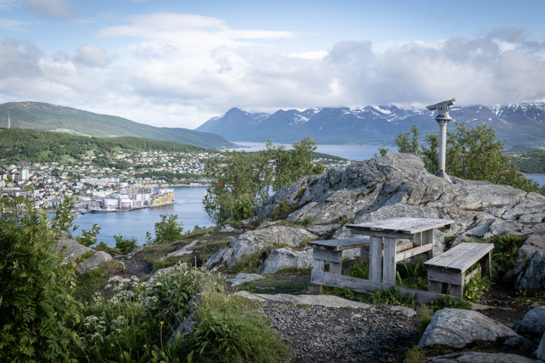 From the small Gansåstoppen hill, there is a panorama view of the city © Dag Roland