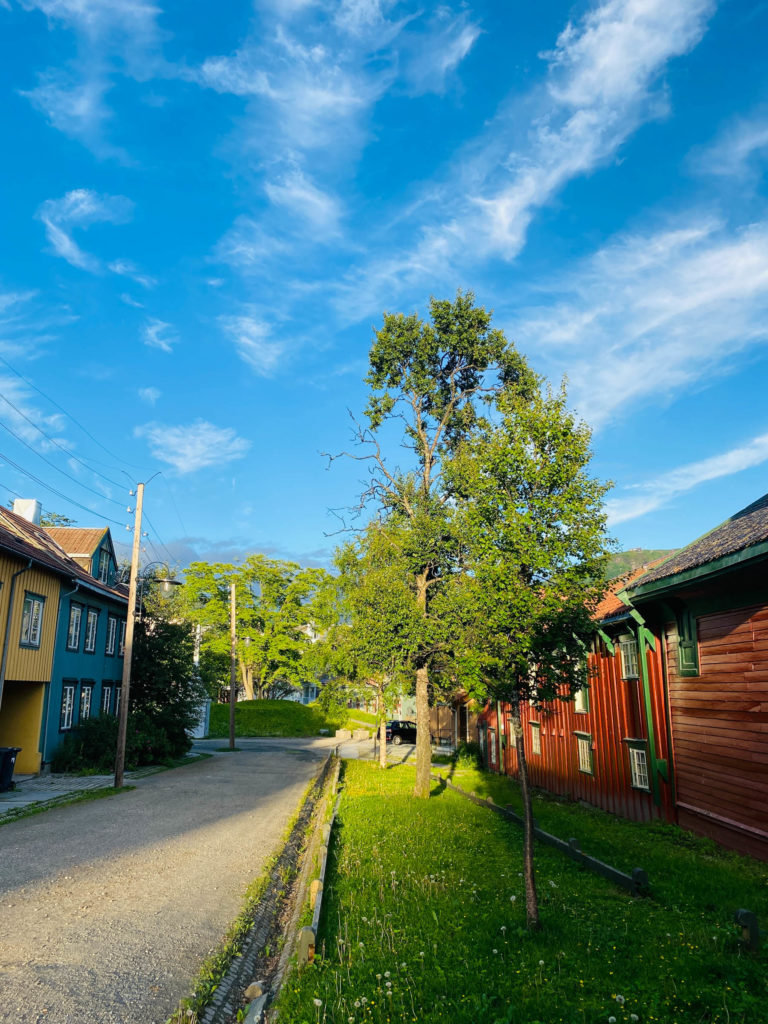 Nordre Tollbugate is one of the most historic streets in Old Tromsø © Knut Hansvold