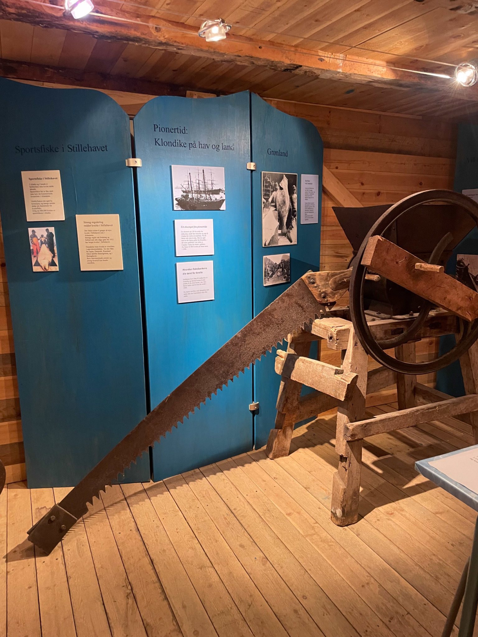 The exhibits at the Kveitmuseet - Halibut Museum - tell the tale of fishing and coastal culture © Julie Lauritzsen / Visit Senja Region