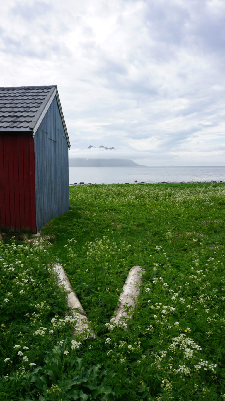 Boathouse wall on Senja Island's outer coast © Knut Hansvold