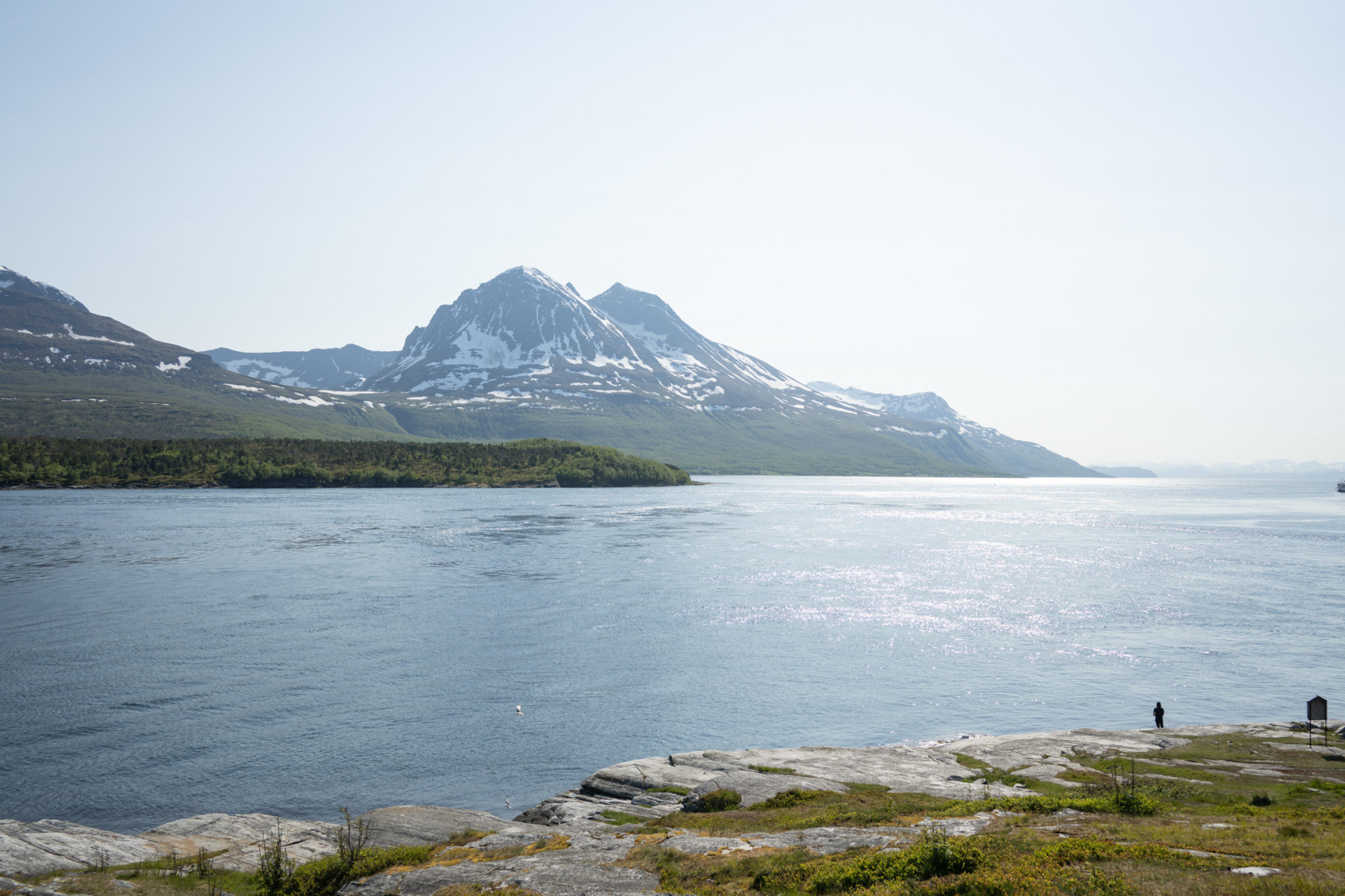 View over Rystraumen, the strongest current on the Hurtigruten sailing route © Marie Nystad Helgesen